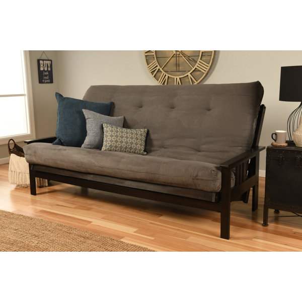 Lark Manor Burin Queen 86'' Wide Futon And Mattress & Reviews Wayfair